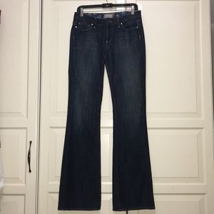Paige Bootcut Long Denim